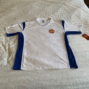 Manchester United Size L Jersey White Blue UMAAFS00001 Official Merchandise